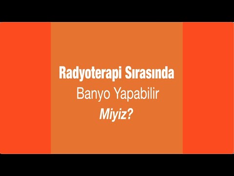 Radyoterapi sırasında banyo yapabilir miyiz? - Uzm. Dr. Mehmet Fuat Eren