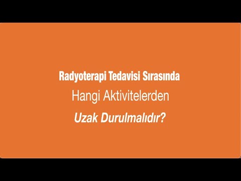 Radyoterapi Tedavisi Sırasında Hangi Aktivitelerden Uzak Durulmalıdır? - Prof. Dr. Bilge Gürsel