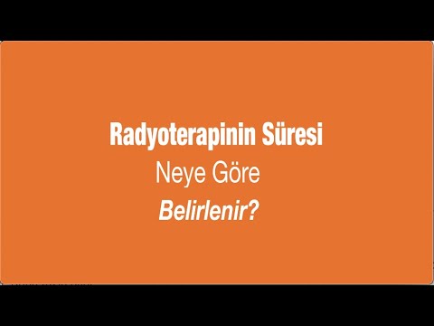 Radyoterapinin Süresi Neye Göre Belirlenir? - Prof. Dr. M. Ufuk Abacıoğlu